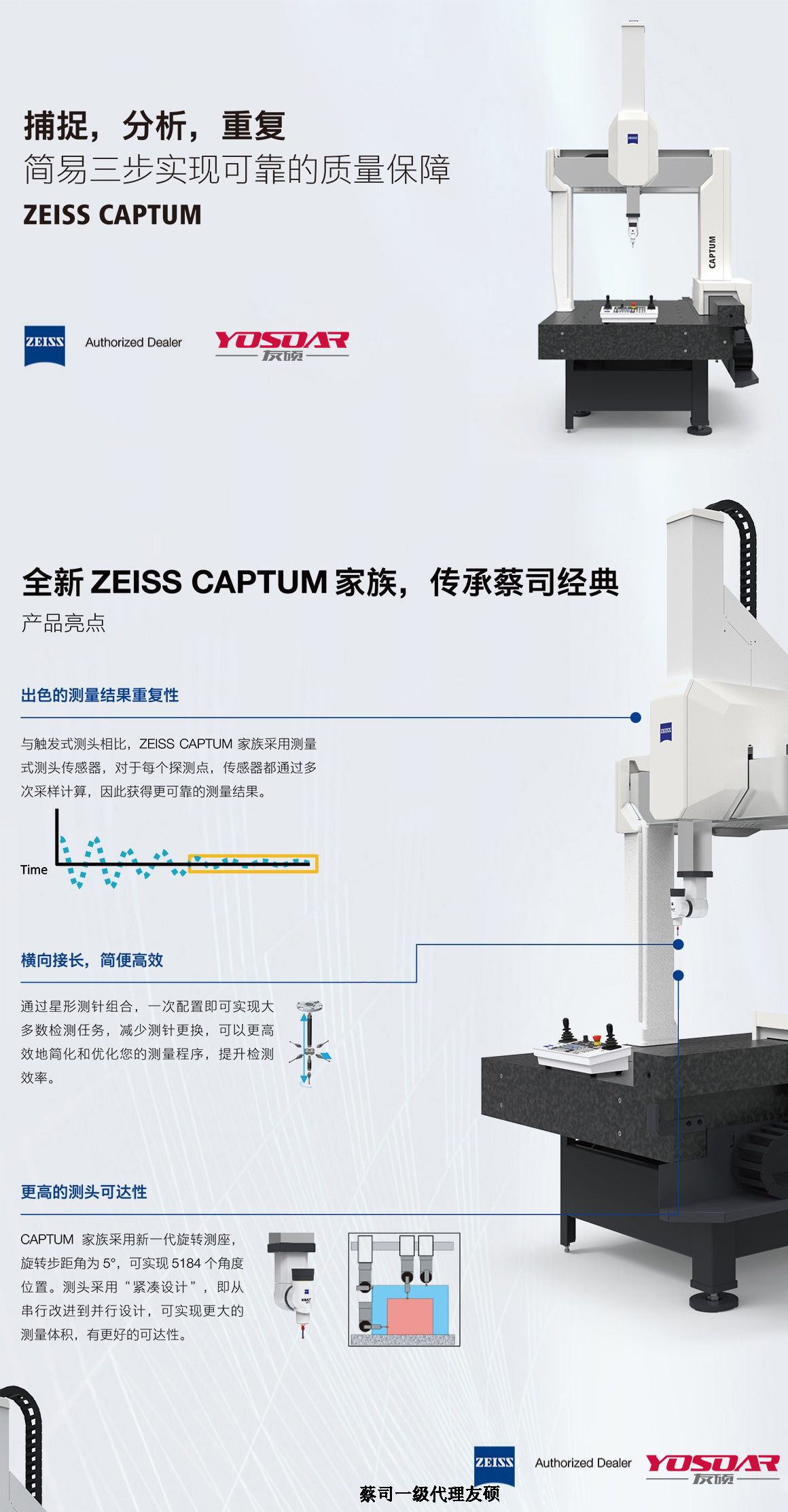 孝感蔡司三坐标CAPTUM